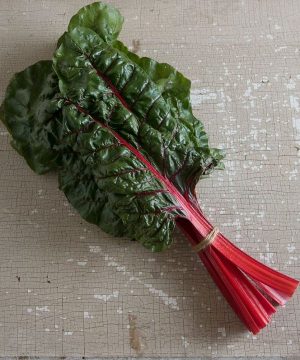 Rhubarb Supreme Organic Swiss Chard Seed
