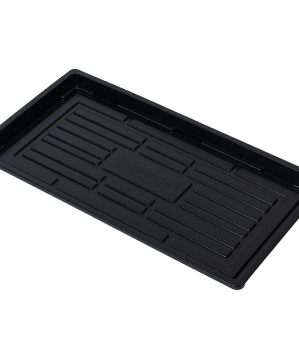 Polypro Endurance Shallow Speed Tray (No Holes), Black – 4 Count
